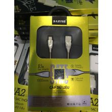 Cáp iphone SARING kim loại