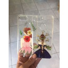 Ốp lưng hoa khô.