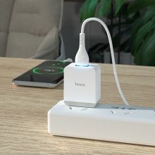 SẠC NHANH 1 CỔNG USB DC03 MAX  3.0A- CÓ ĐÈN LED