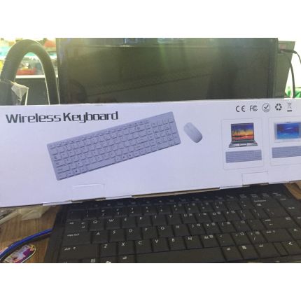 Bàn phím + chuột  máy tính không dây.