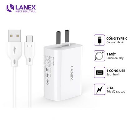 Bộ sạc nhanh LANEX LCK-01AL